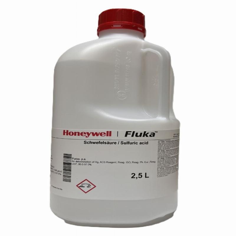 СІРЧАНА КИСЛОТА 95-97%, PURISS.P.A., ДЛЯ ВИЗНАЧЕННЯ РТУТІ, ACS РЕАГЕНТ, ISO РЕАГЕНТ, PH. EUR. РЕАГЕНТ, 2.5 Л